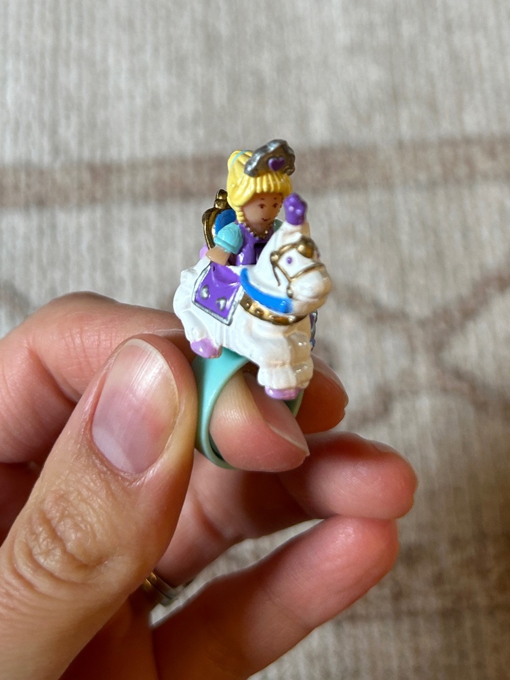 Vintage 1993 Polly Pocket Pony Parade Ring